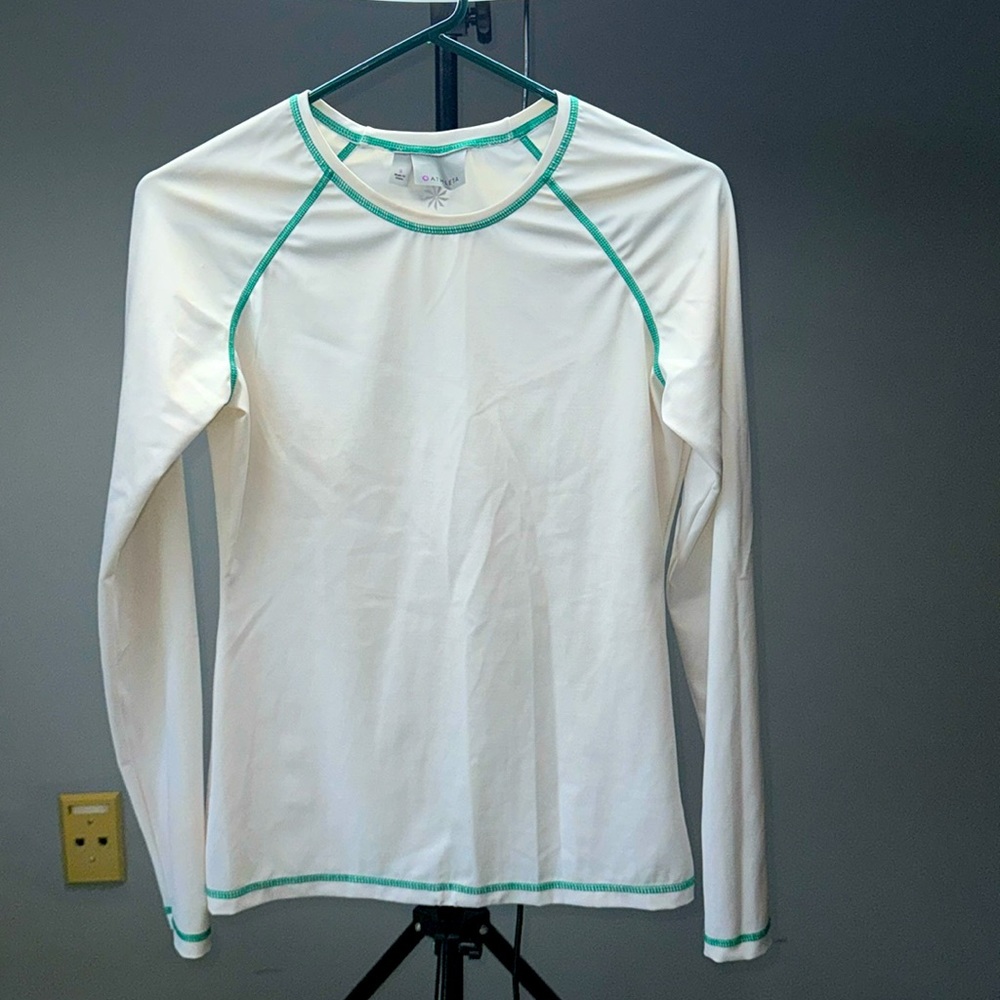 Athleta swim shirt / rash guard, long sleeves